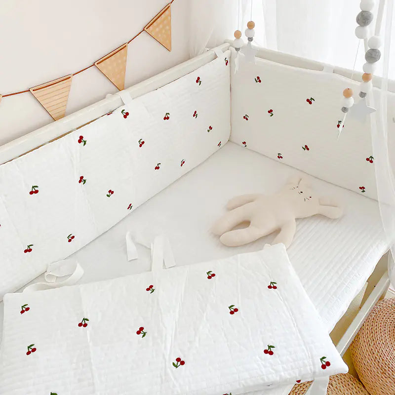 Jaxyn + Jade cuddles Cotton Bed Stop Bedding
