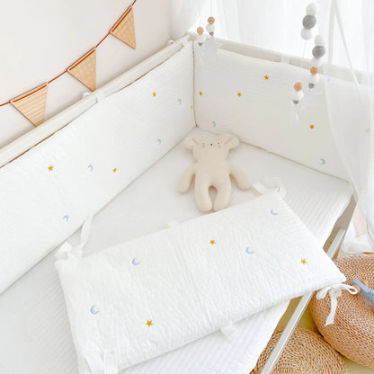 Jaxyn + Jade cuddles Cotton Bed Stop Bedding